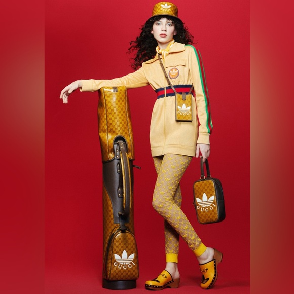 Gucci + Adidas RARE yellow and black horsebit wooden clogs SZ 39 🤌🔥⭐️⚡️👩‍🎤 - Picture 6 of 16